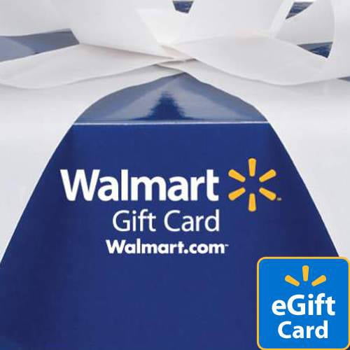 Blue Box Walmart eGift Card graphic relating to Printable Walmart Gift Card titled Blue Box Walmart eGift Card
